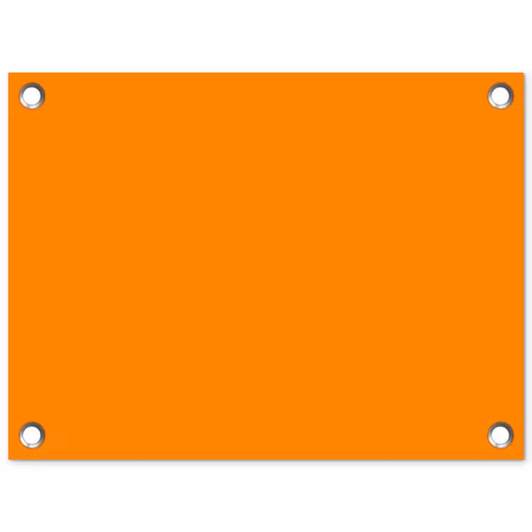 Marigold - Glow - Oranje tuinposter los doek klein 239 -3d