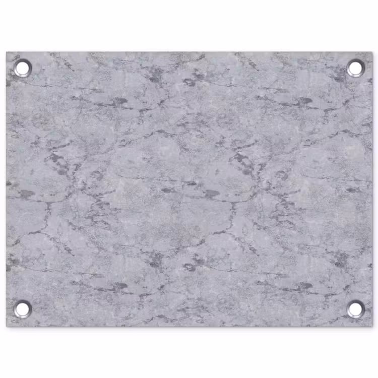 Marmerplaat - Patroon - Grijs tuinposter los doek klein 239 -3d