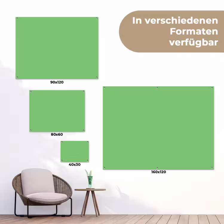 Meadow - Green - Groen tuinposter los doek klein 239 -Xsfeer9_DE