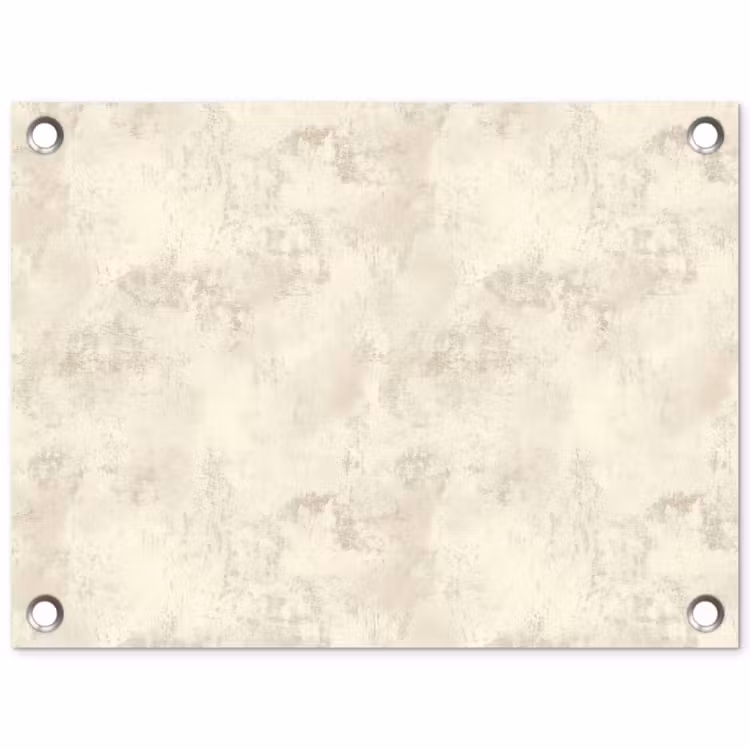 Patroon - Organisch - Beige tuinposter los doek klein 239 -3d