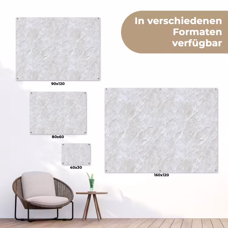 Oppervlakte - Textuur - Grijs tuinposter los doek klein 239 -Xsfeer9_DE