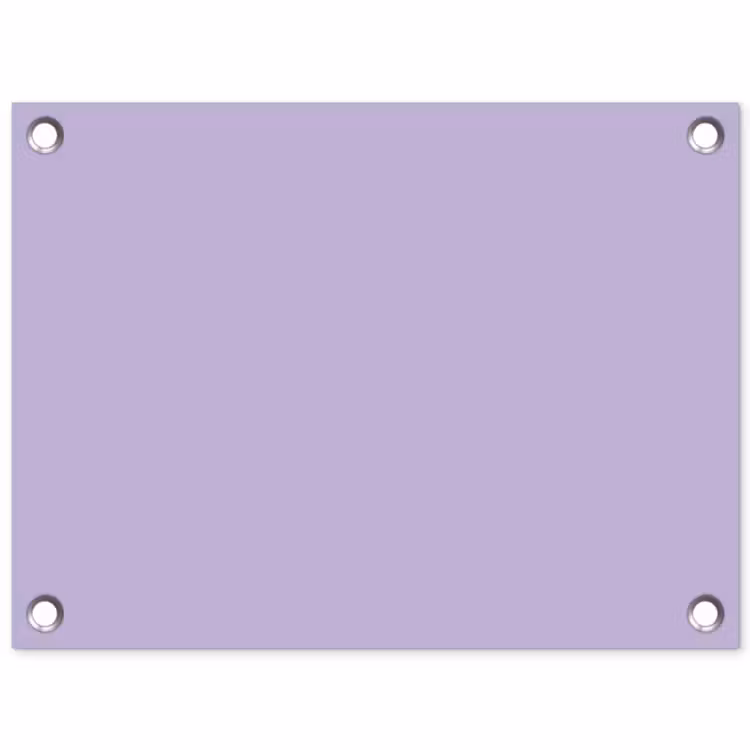 Pastel - Lilac - Paars tuinposter los doek klein 239 -3d