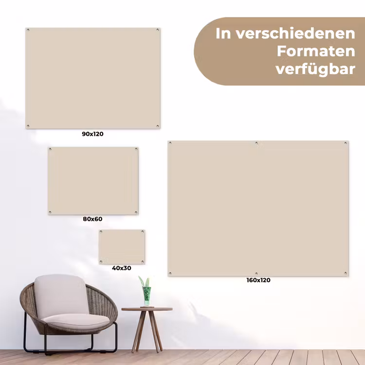 Raw - Linen - Nude tuinposter los doek klein 239 -Xsfeer9_DE