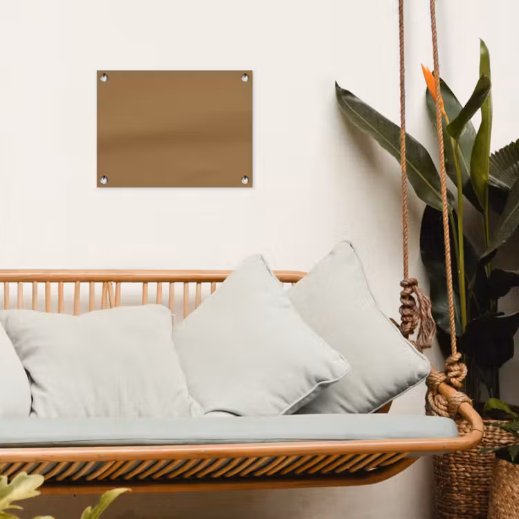 Sahara - Earth - Oranje tuinposter los doek klein 239 -sfeer7