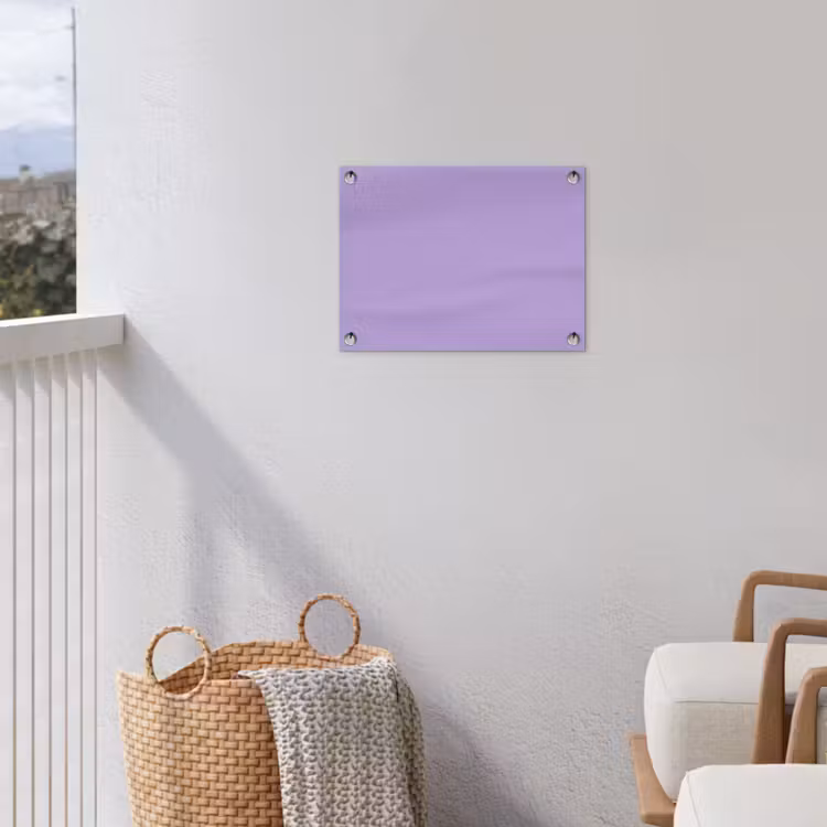 Soft - Lavender - Paars tuinposter los doek klein 239 -sfeer8