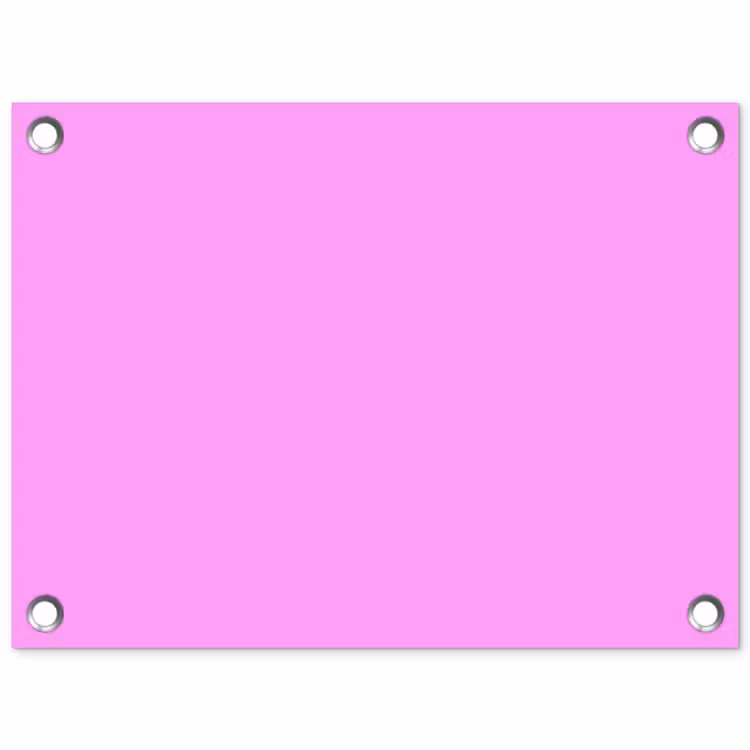 Soft - Lavender - Roze tuinposter los doek klein 239 -3d