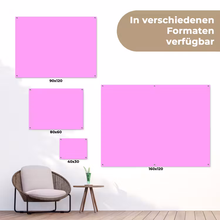 Soft - Lavender - Roze tuinposter los doek klein 239 -Xsfeer9_DE