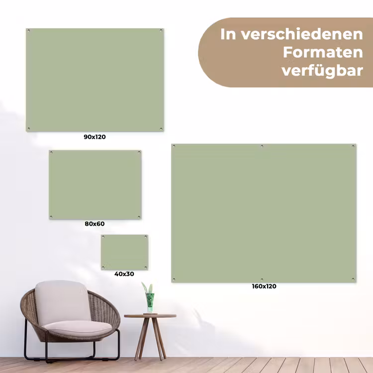 Spring - Sprint - Groen tuinposter los doek klein 239 -Xsfeer9_DE