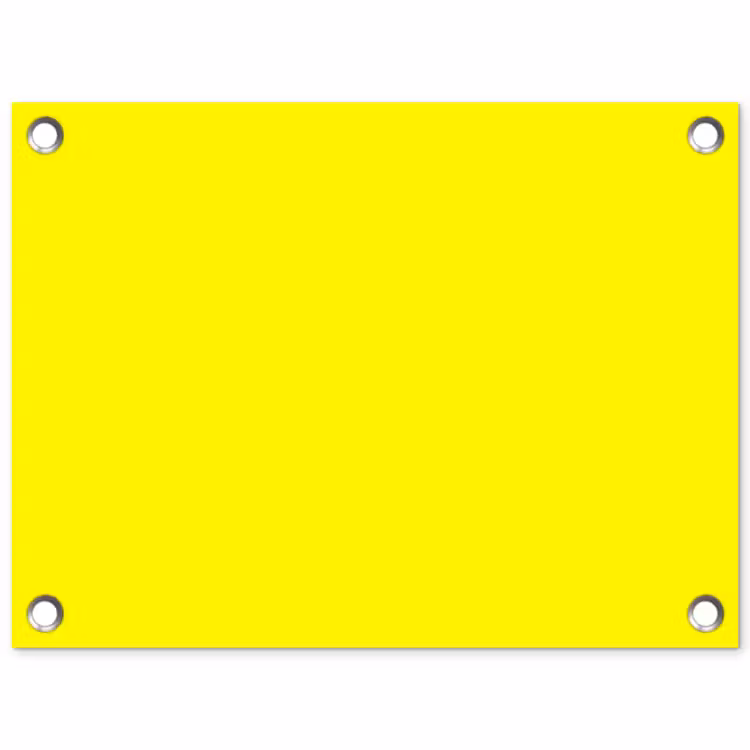 Sunshine - Glow - Geel tuinposter los doek klein 239 -3d