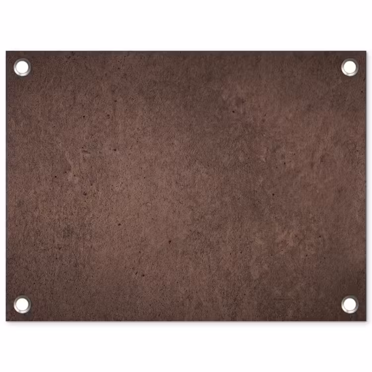 Textuur - Beton - Abstract - Donker - Bruin tuinposter los doek klein -3d