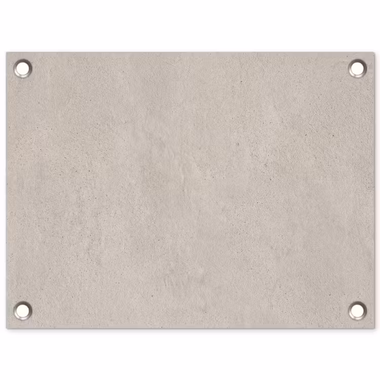 Textuur - Effen - Abstract - Beige tuinposter los doek klein -3d