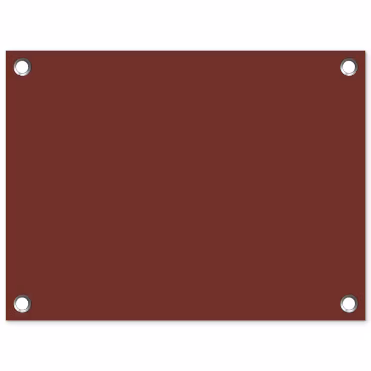 Valentine - Velvet - Rood tuinposter los doek klein 239 -3d