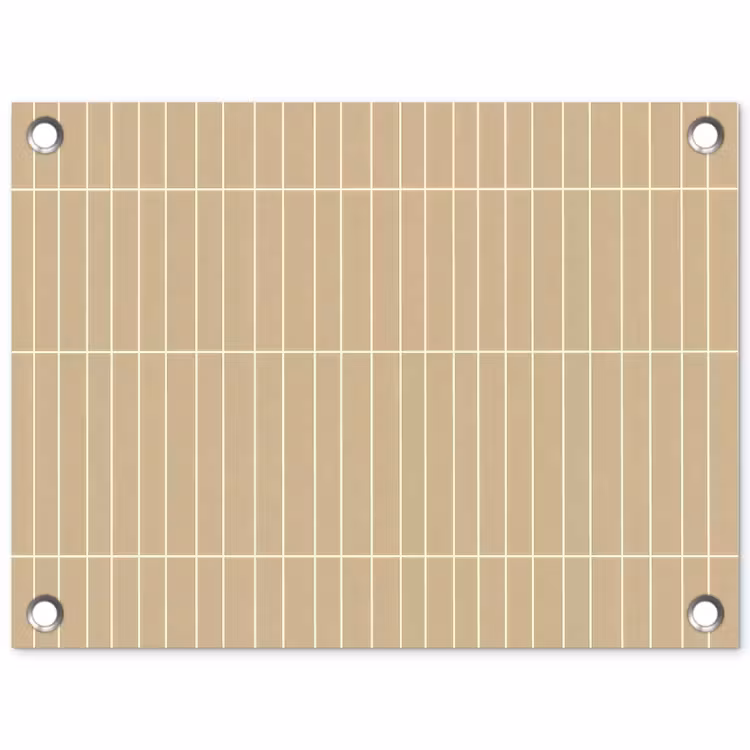 Verticaal - Wandtegel - Zand - Beige tuinposter los doek klein 239 -3d