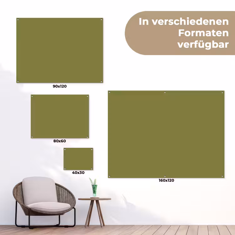 Juniper - Groen - Organisch tuinposter los doek klein 239 -Xsfeer9_DE