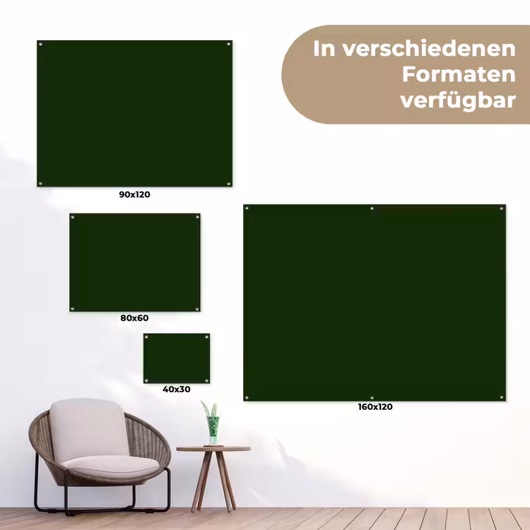 Forest - Green - Groen tuinposter los doek klein 239 -Xsfeer9_DE