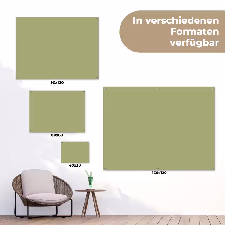 Whispering - Sage - Groen tuinposter los doek klein 239 -Xsfeer9_DE