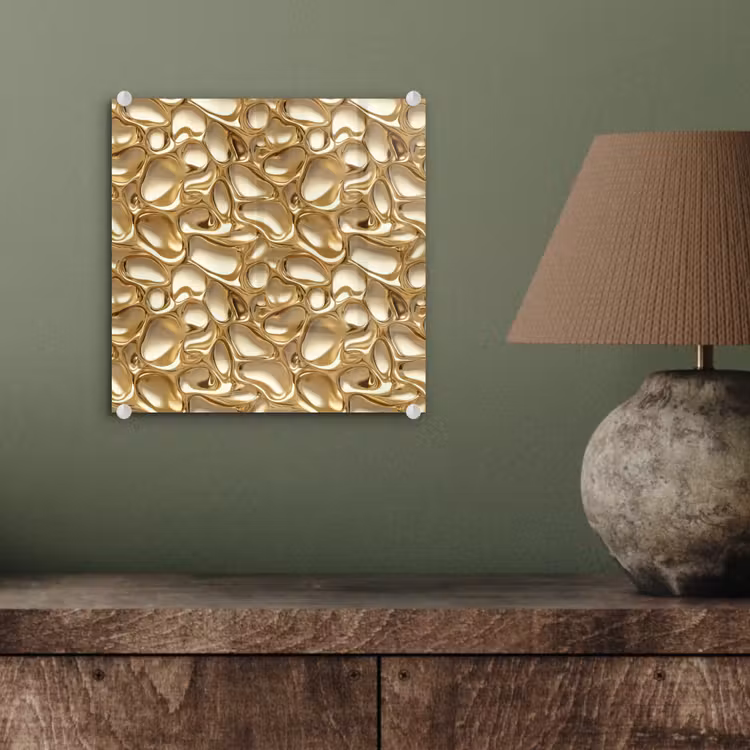 Abstract - Modern - Goud plexiglas 5mm klein 11 -sfeer3