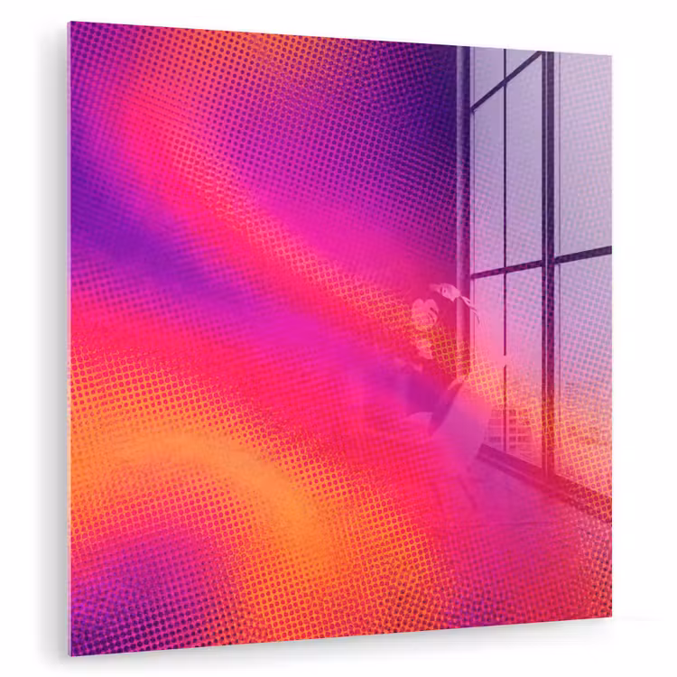 Abstract - Patroon - Kleurverloop plexiglas 5mm klein -zzzproduct_nieuw