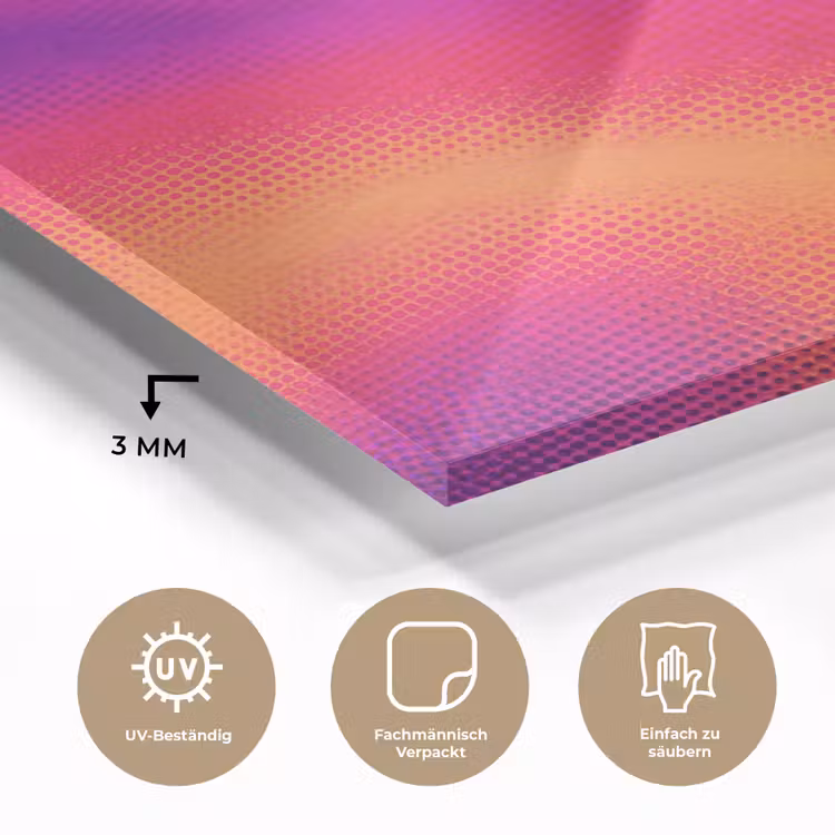 Abstract - Patroon - Kleurverloop plexiglas 5mm klein -wsfeer2_DE
