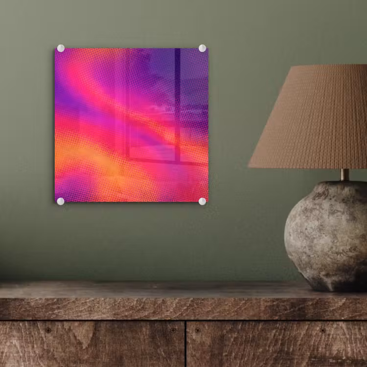 Abstract - Patroon - Kleurverloop plexiglas 5mm klein -sfeer3