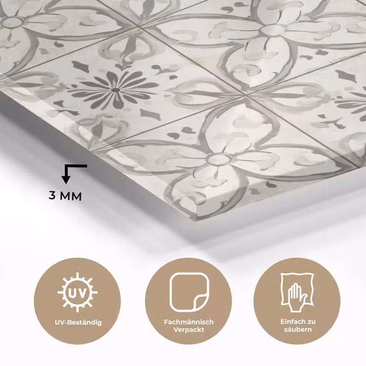 Antiek - Tegel - Beige plexiglas 5mm klein 11 -wsfeer2_DE
