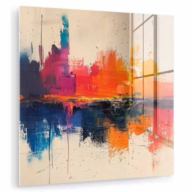 Watercolor - Kunst - Modern plexiglas 5mm klein -zzzproduct_nieuw