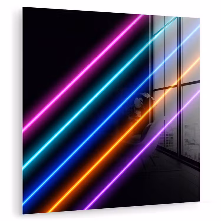 Esthetiek - Retro - Neon plexiglas 5mm klein -zzzproduct_nieuw