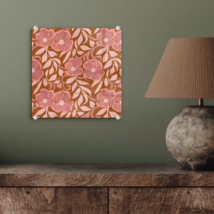 Sfeer - Bloemen - Roze plexiglas 5mm klein 11 -sfeer3