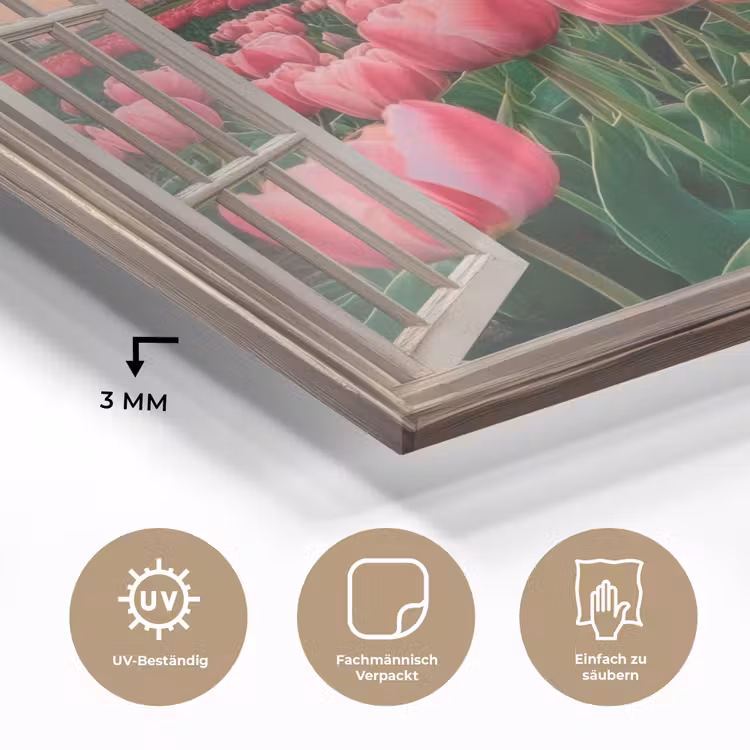 Doorkijk - Tulpen - Bloemen - Molen - Raam plexiglas 5mm klein -wsfeer2_DE