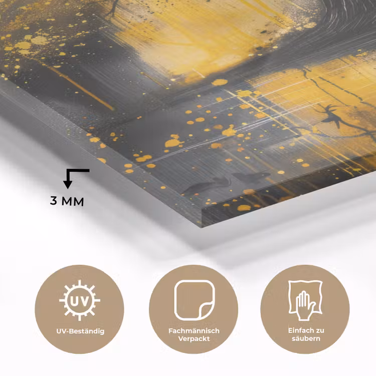 Boom - Verflook - Hert - Natuur - Goud plexiglas 5mm klein -wsfeer2_DE