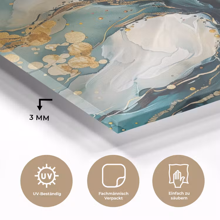 Boom - Modern - Verflook - Turquoise - Goud plexiglas 5mm klein -wsfeer2_DE