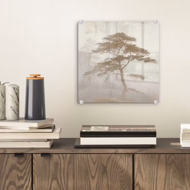 Boom - Oosterse stijl - Landschap plexiglas 5mm klein -sfeer1