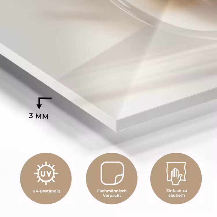 Mok - Latte - Minimalistisch - Schaduw plexiglas 5mm klein -wsfeer2_DE