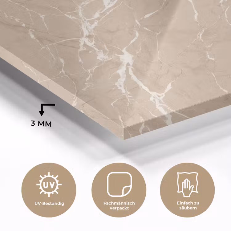 Beige - Marmer - Organisch - Wit plexiglas 5mm klein 11 -wsfeer2_DE