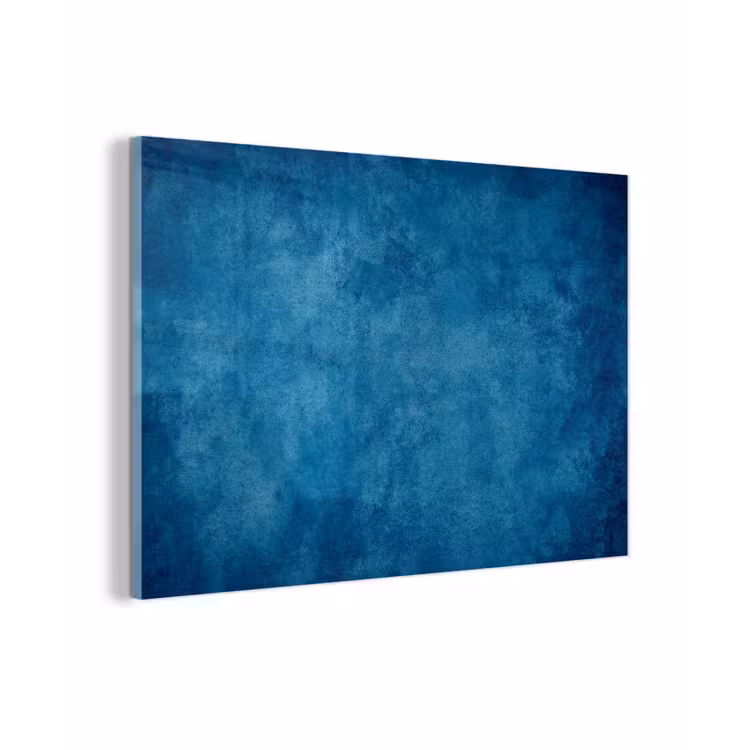 Beton - Blauw - Vintage - Structuur - Industrieel plexiglas 5mm klein -sfeer1