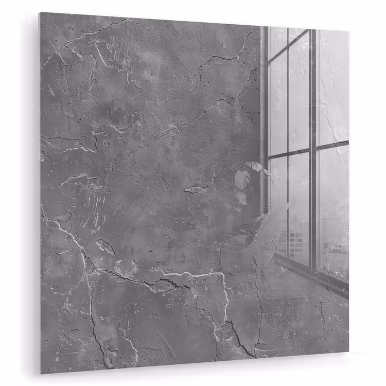 Beton - Grijs - Abstract - Betonlook plexiglas 5mm klein -zzzproduct_nieuw