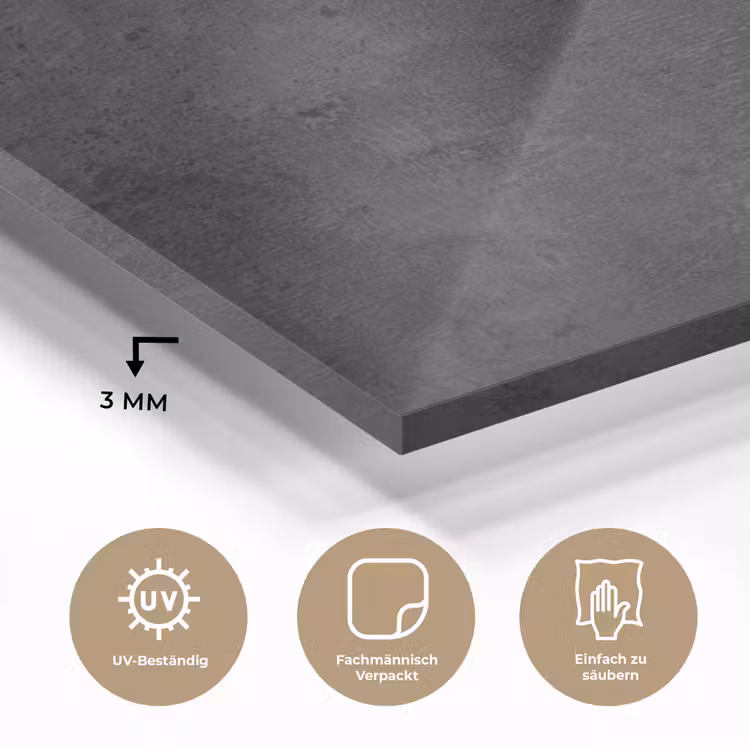 Beton - Robuust - Vintage - Rustiek - Grijs - Zwart plexiglas 5mm klein -wsfeer2_DE
