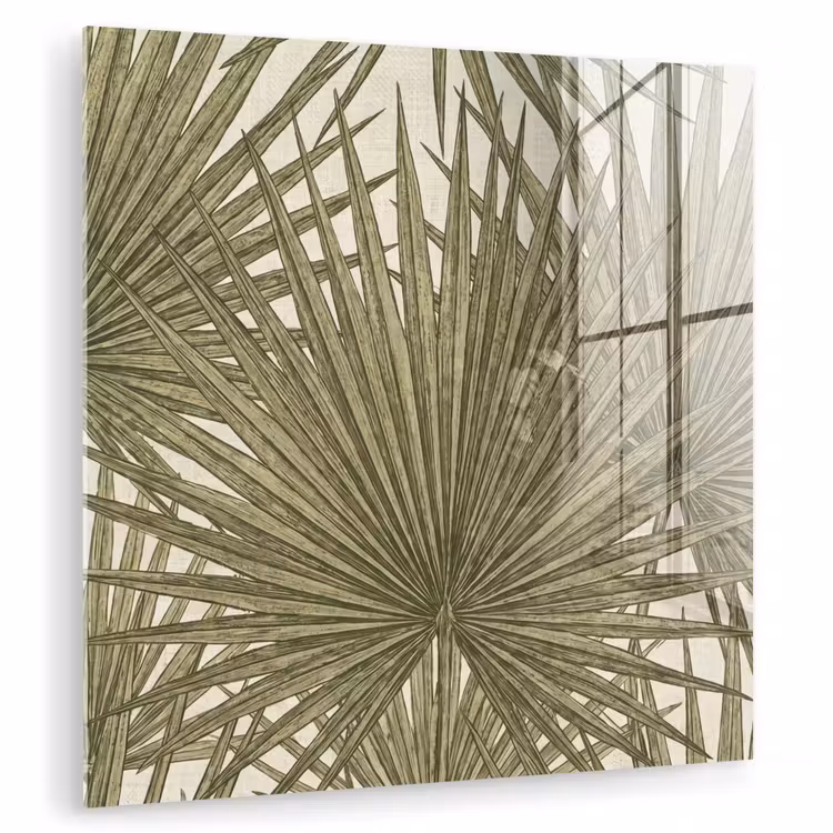 Blad - Tropisch - Patroon - Natuur - Groen plexiglas 5mm klein -zzzproduct_nieuw