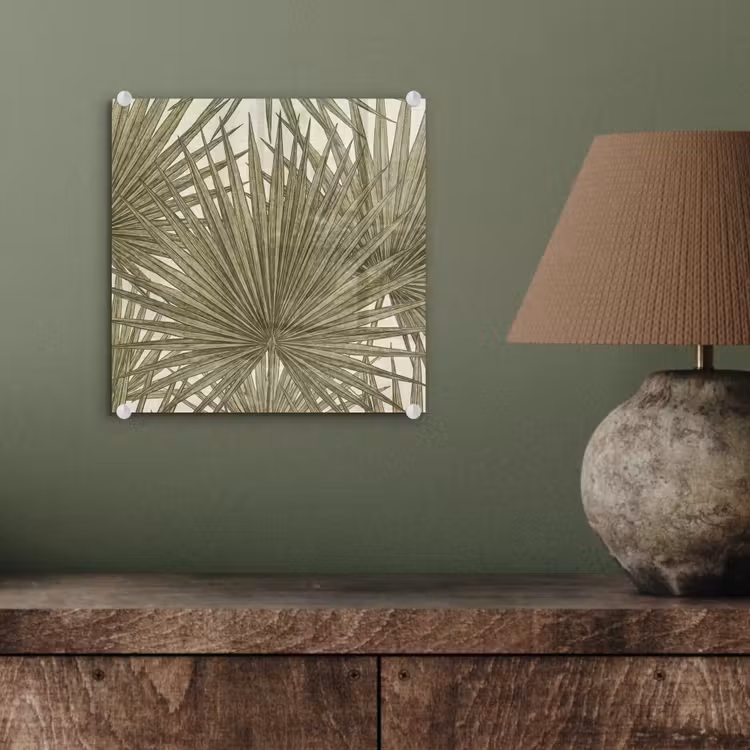 Blad - Tropisch - Patroon - Natuur - Groen plexiglas 5mm klein -sfeer3