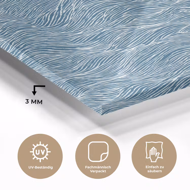 Blauw - Wit - Golven - Getekend - Textuur plexiglas 5mm klein 11 -wsfeer2_DE