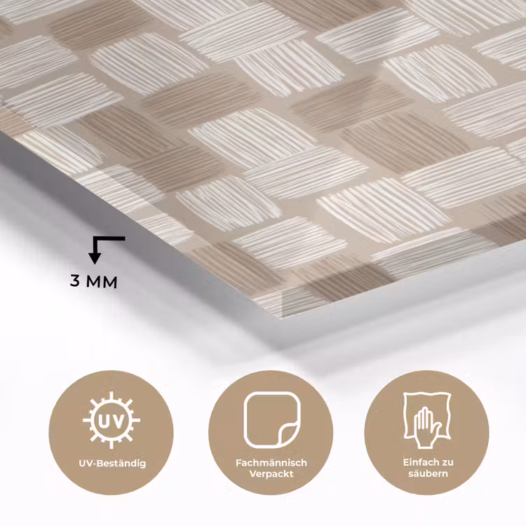 Blok - Patroon - Bruin plexiglas 5mm klein 11 -wsfeer2_DE