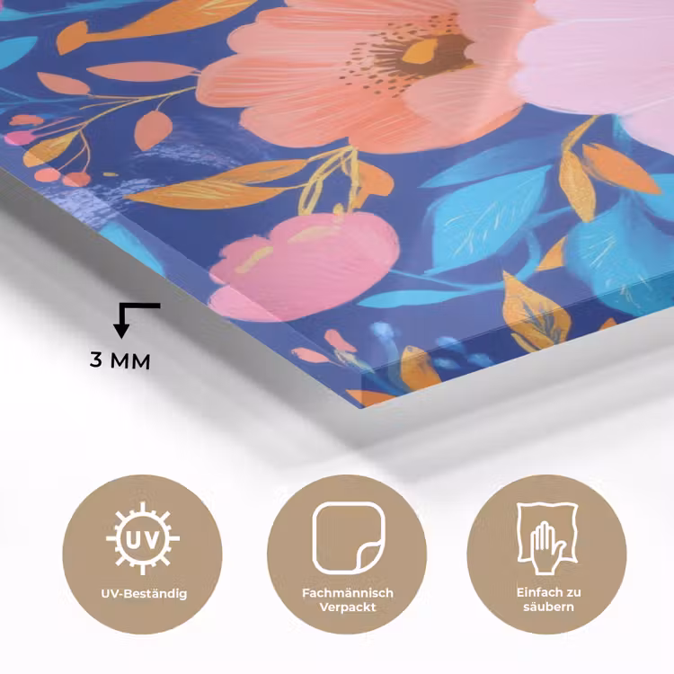 Bloemen - Blauw - Roze plexiglas 5mm klein -wsfeer2_DE