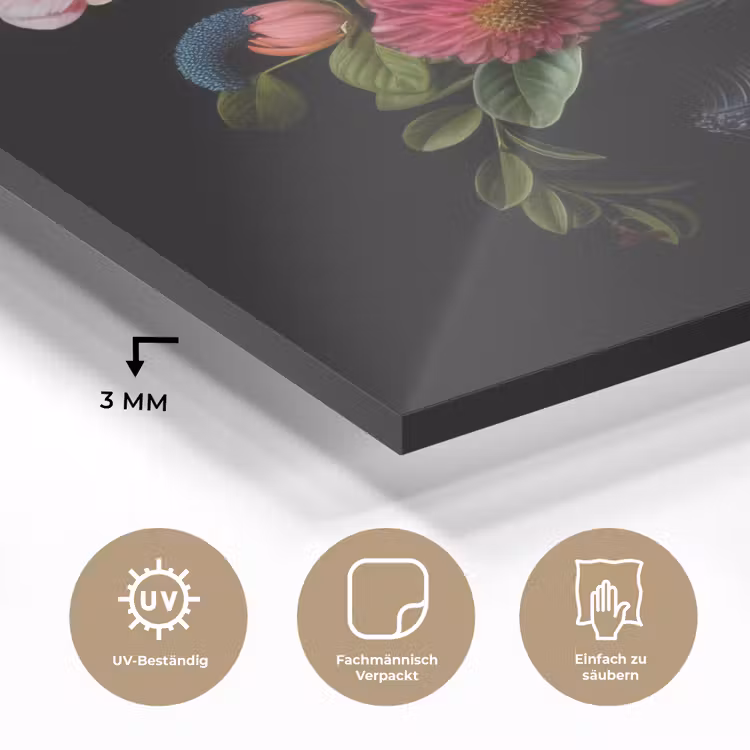 Bloemen - Vrolijk - Vaas plexiglas 5mm klein -wsfeer2_DE