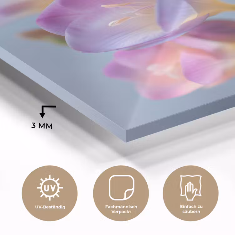 Bloemen - Paars - Overloop - Meeldraden plexiglas 5mm klein -wsfeer2_DE