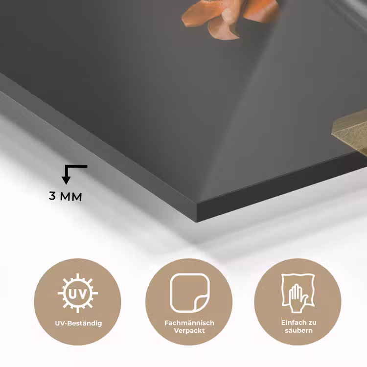 Boeket - Oranje - Gouden - vaas plexiglas 5mm klein -wsfeer2_DE
