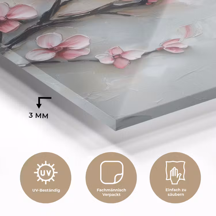 Bloesem - Kunstzinnig - Roze - Sakura plexiglas 5mm klein -wsfeer2_DE