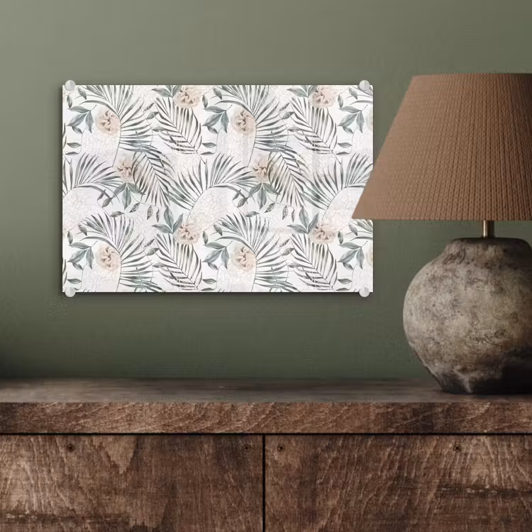 Bohemian - Bloemen - Bladeren - Jungle - Tropical plexiglas 5mm klein -sfeer3