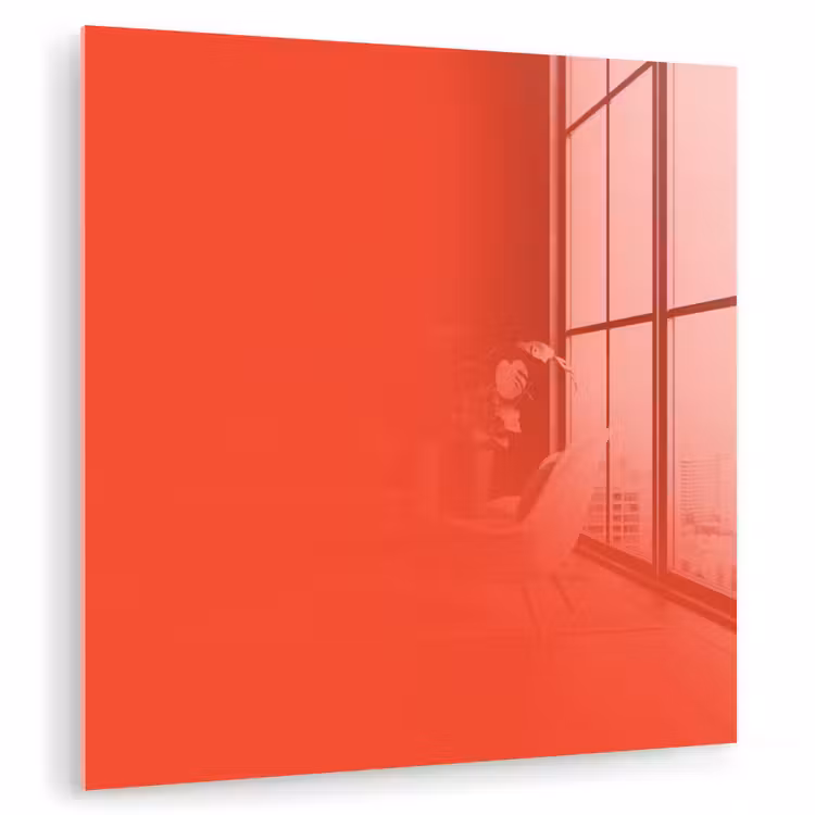 Burnt - Coral - Oranje plexiglas 5mm klein 11 -zzzproduct_nieuw