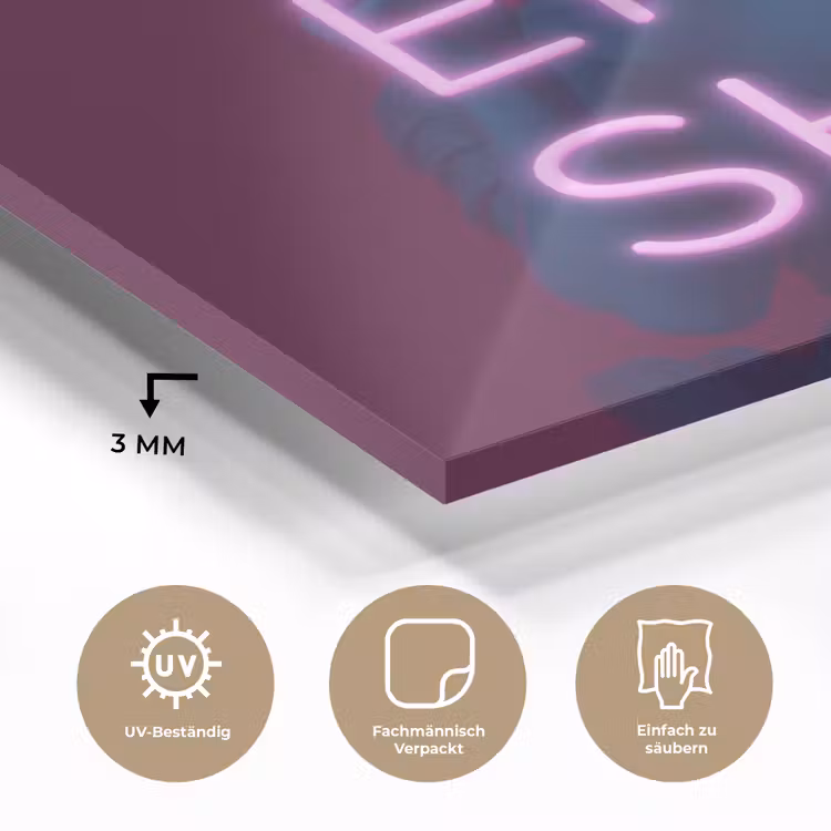 Buste - Neon - LED - Letters plexiglas 5mm klein -wsfeer2_DE