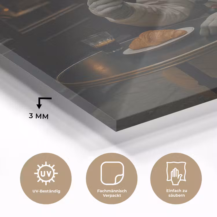 Café - Croissant - Koffie - Astronaut plexiglas 5mm klein -wsfeer2_DE